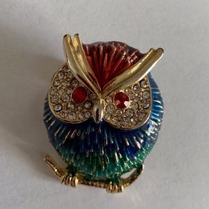 Owl Brooch